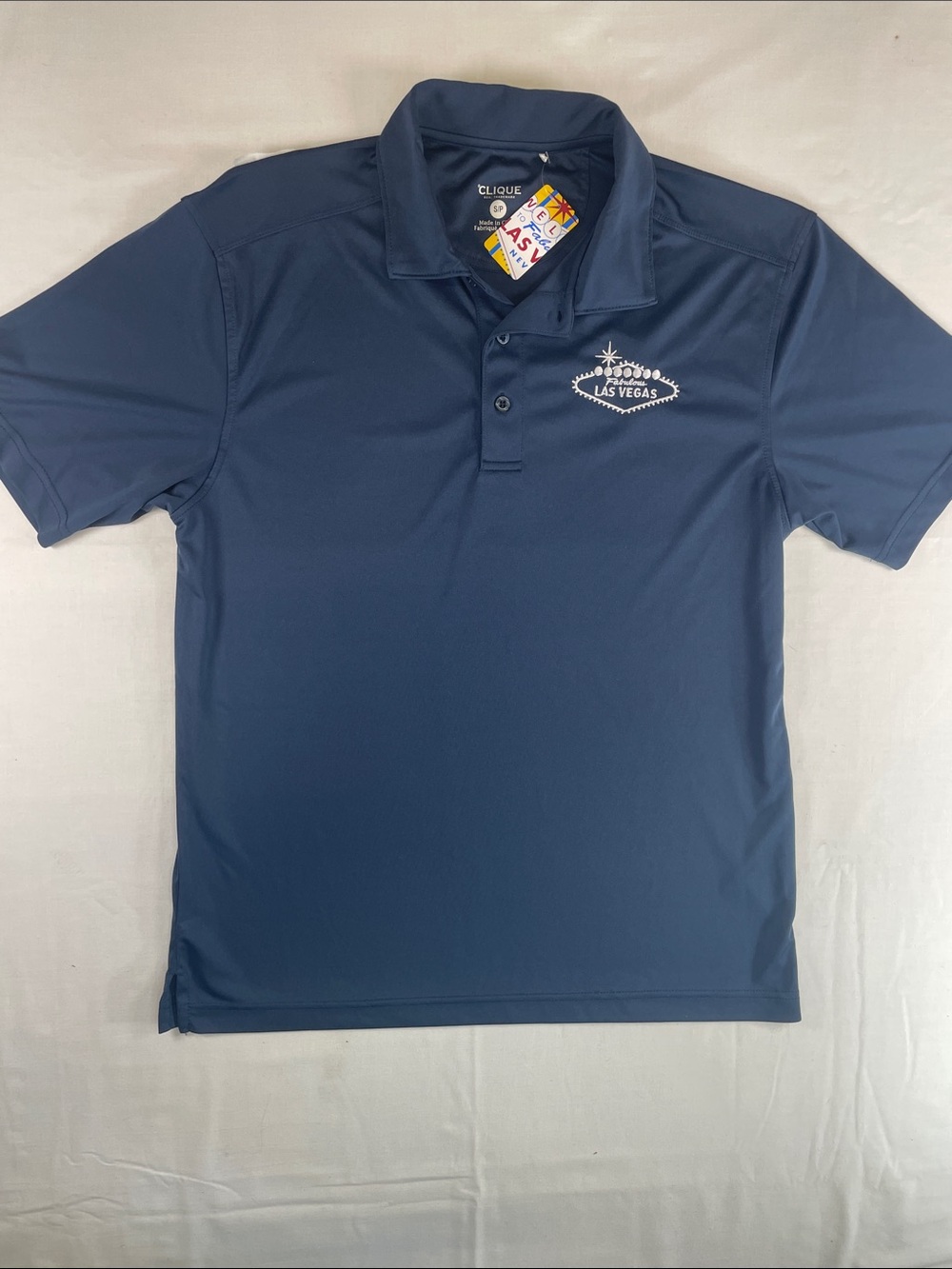 Clique Men's Las Vegas Polo Shirt in Navy